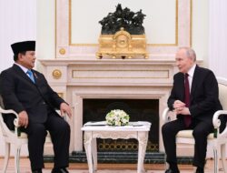 Prabowo–Putin Sepakat Perkuat Kerja Sama Keamanan dan Perdamaian Global