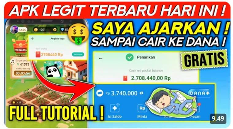 Cuma Main Game, Bisa Cairkan Saldo Dana! Ini Fakta Aplikasi Panjoy.