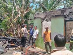 Rumah Pedagang di Solok Ludes Terbakar, Kerugian Capai Rp250 Juta