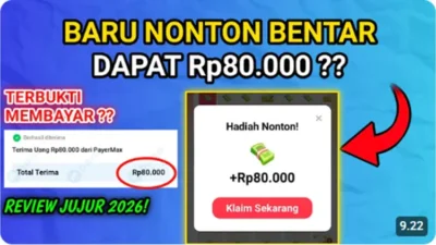 Aplikasi VikTV Penghasil Uang, Cukup Nonton Video Bisa Dapat Saldo Dana.
