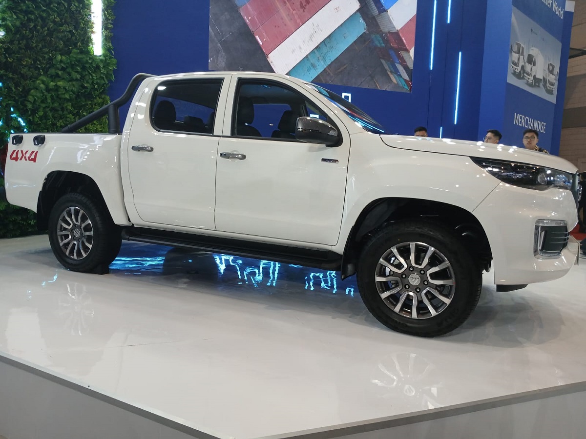 Foton Luncurkan Dobel Kabin Listrik eTunland Dibanderol Rp780 Juta, Intip Spesifikasinya.