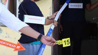 Polres Pasbar Gelar Rekonstruksi Kasus Pembunuhan Pensiunan ASN di Koto Balingka