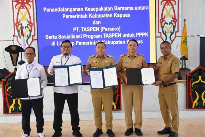 Pemkab Kapuas Gandeng Taspen, PPPK Kini Dapat Jaminan Sosial Lengkap