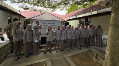 Suasana Hangat Warnai Halal Bihalal dan Pisah Sambut PPPK di Kantah Labuhanbatu