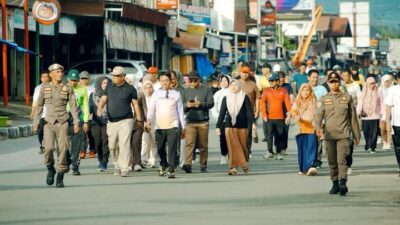 Sekda Pimpin CFD di Padang Aro, Layanan Publik dan Kreativitas Warnai Kegiatan
