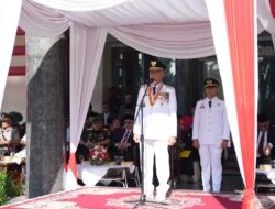 Pimpin Upacara Hari Otonomi Daerah Tingkat Provinsi, Gubernur Mahyeldi Tekankan Pentingnya Inovasi dan Kemandirian Daerah