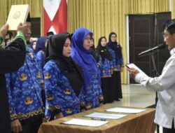 157 Kepsek Dilantik Bupati Padang Pariaman, Kirim Pesan Keras Jangan Sekadar Duduk di Jabatan!