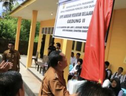 Wako Yota Balad Resmikan Gedung II SKB Kota Pariaman