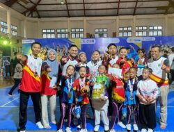 Atlet Kota Payakumbuh Dominasi Emas Pada Kejurnas Aerobic Gymnastics Jambi 2026, Wako Zulmaeta Berikan Apresiasi
