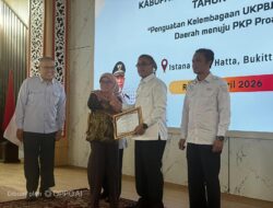 Payakumbuh Rebut Penghargaan ITKP, Bukti Pengelolaan PBJ Semakin Akuntabel