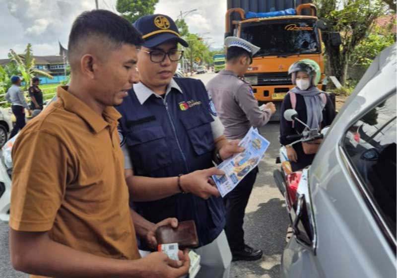 Razia Gabungan di Solok, Kepatuhan Pajak Kendaraan Digenjot