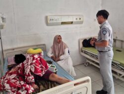 Kunjungan ke Rumah Sakit, Jasa Raharja Solok Pastikan Jaminan Korban Kecelakaan