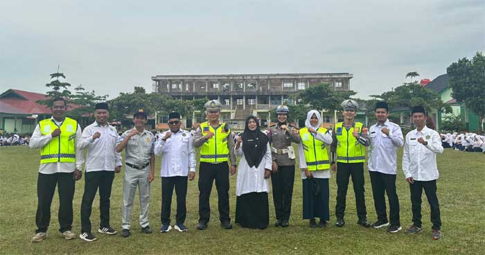 Jasa Raharja Sumbar Edukasi Keselamatan di MTsN 2 Payakumbuh