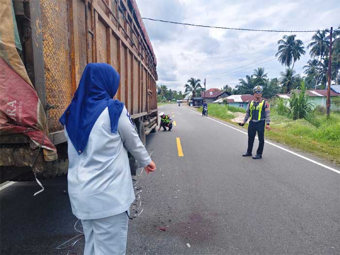 Jasa Raharja Sumbar Respons Cepat Penanganan Korban Laka Lantas di Kota Pariaman