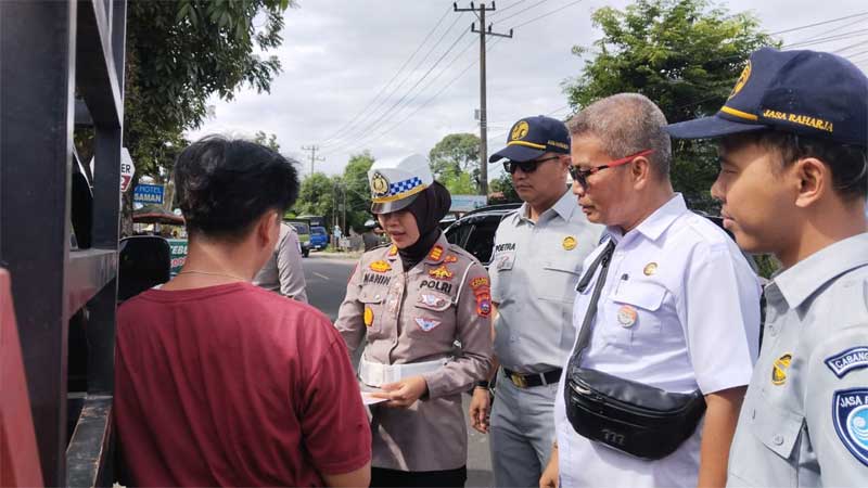 Razia Gabungan Pasbar, Jasa Raharja Dorong Kepatuhan Pajak