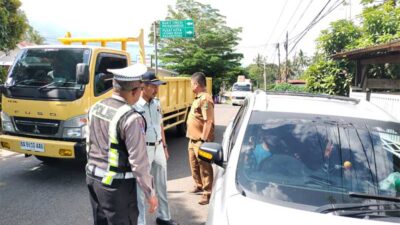 Razia Gabungan Samsat Batusangkar Sasar Pajak Kendaraan, Warga Diimbau Tertib