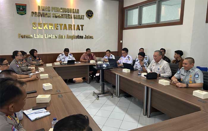 Jasa Raharja Sumbar Bahas Terminal Bayangan dan Rekayasa Lalin di Padang