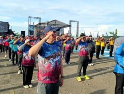 Jasa Raharja Sumbar Hadiri Fun Bike dan Fun Walk Koarmada II