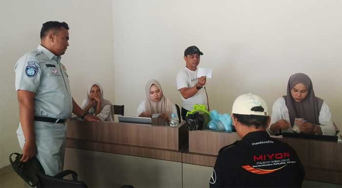 Jasa Raharja Sumbar Perkuat CRM IWKBU Melalui Kunjungan DTD ke Operator Angkutan