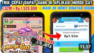 Cara Mudah Menghasilkan Uang dengan Game Merge Cats, Tutorial Lengkap untuk Pemula.