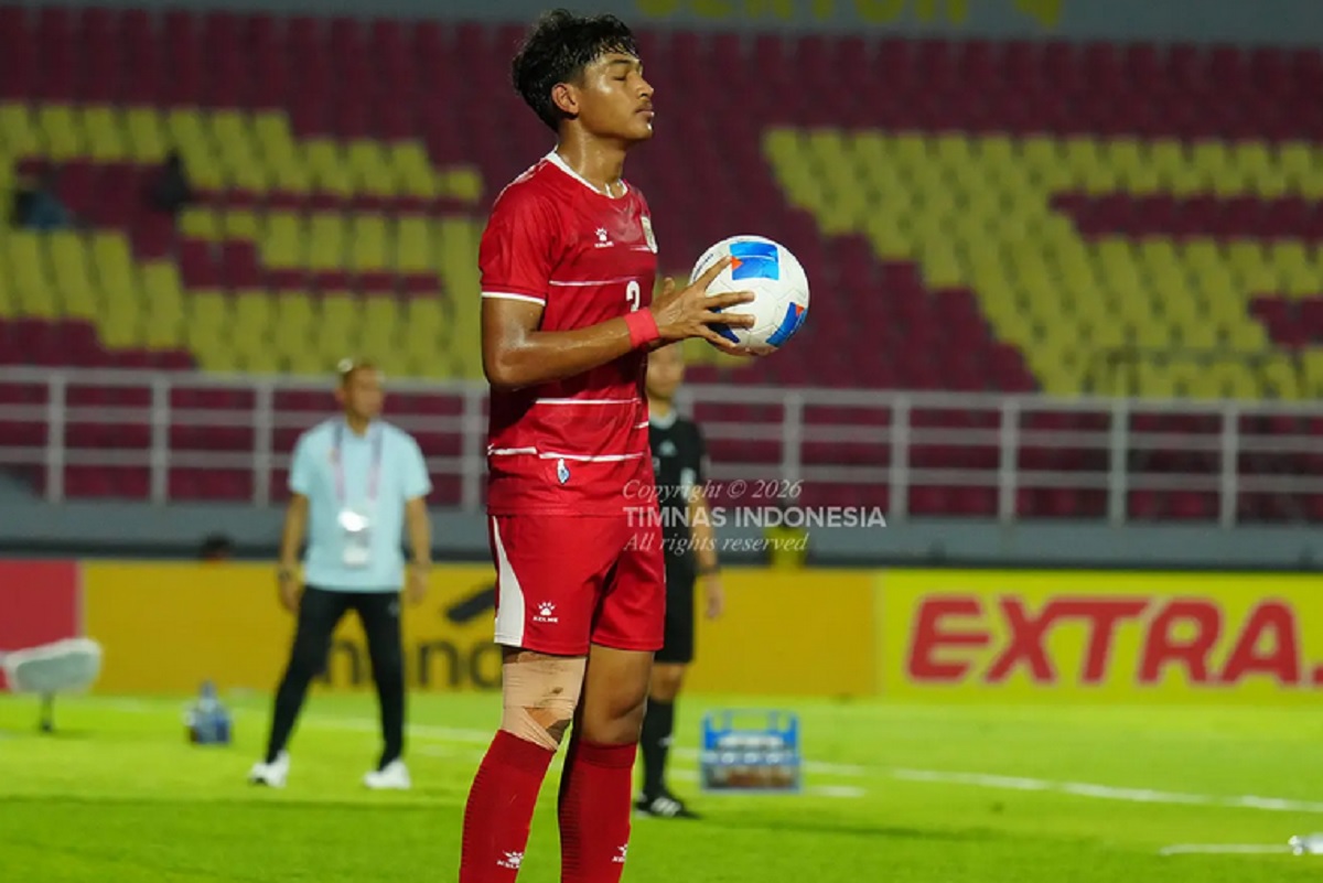 Timnas Indonesia U-17 siap menghajar Timnas China U-17 di Piala Asia U-17 2026.