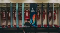 Penampakan ruang ganti Timnas Indonesia jelang melawan Jepang U-17 di Piala Asia U-17 2026.
