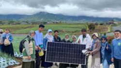 Departemen Teknik Pertanian dan Biosistem Unand Hadirkan Pompa Irigasi Tenaga Surya.