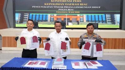 Polda Riau Tetapkan Perusahaan Sawit sebagai Tersangka Kasus Dugaan Perusakan Lingkungan