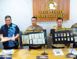 Polres Karawang Ungkap 20 Kasus Narkoba dan Obat Ilegal, Puluhan Tersangka Diamankan