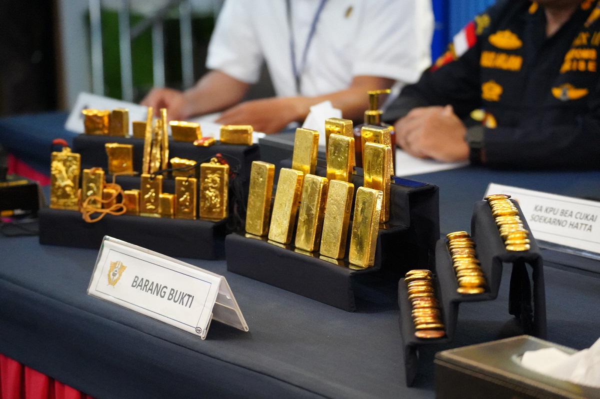 Bea Cukai Gagalkan Ekspor Emas Ilegal Rp45,7 Miliar di Bandara Soetta, Ini Modusnya.