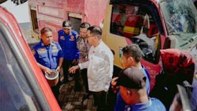Bupati Solsel Cek Kesiapan Damkar, Pastikan Peralatan Aman.
