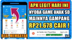 Cara Mendapatkan Koin dan Saldo Hijau di Game Penghasil Uang Biu Man.