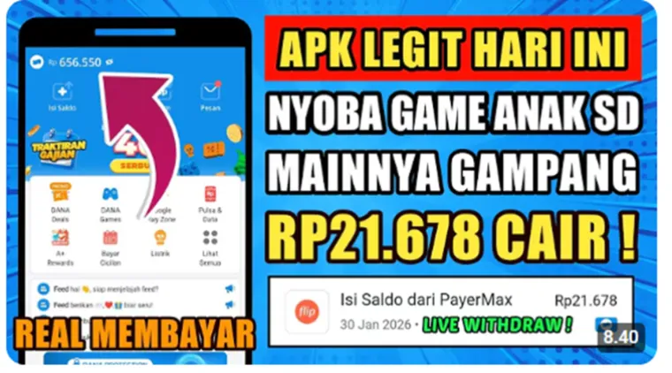 Cara Mendapatkan Koin dan Saldo Hijau di Game Penghasil Uang Biu Man.