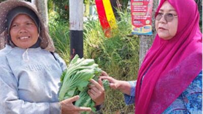 Ketua TP-PKK Kabupaten Agam tinjau progres persiapan.