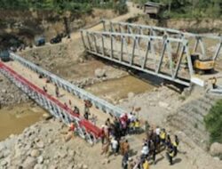 Pemerintah Percepat Perbaikan Jembatan Penghubung Dua Daerah
