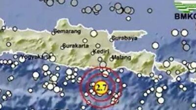 Guncangan Gempa Magnitudo Kecil Terjadi di Blitar, Data BMKG Masih Dapat Berubah
