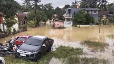 Hujan Deras Rendam Kendari, 657 Rumah dan Ribuan Warga Terdampak Banjir