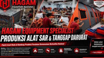 Pabrik di Bandung Barat Ini Suplai Perlengkapan SAR untuk BNPB dan Lembaga Kemanusiaan