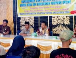 Kejahatan Siber Mulai Masuk Nagari, Air Manggis Selatan Gelar Sosialisasi Anti Hoaks