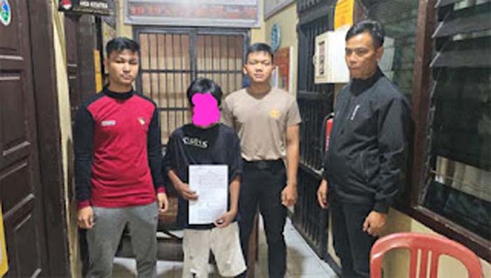 Polres Solok Tangkap Pemuda dan Tiga Paket Sabu Diamankan.