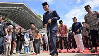 Gubernur Sumbar Resmikan Alek Anak Nagari Bukittinggi 2026 di Lapangan Kantin Wirabraja Kota Bukittinggi