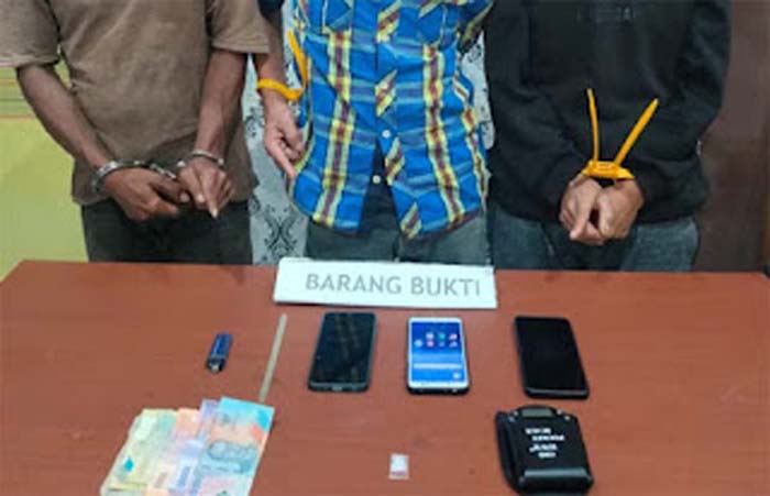 Residivis Narkoba di Pariaman Digerebek Saat Hendak Pesta Sabu di Rumah Istri.