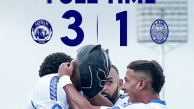 Arema FC Tundukkan PSIM 3-1, Tutup Musim di Posisi 9
