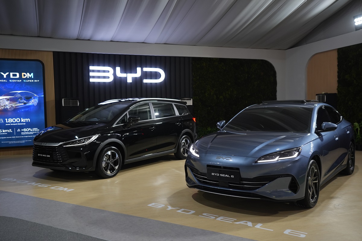 BYD Pamerkan Teknologi dan Model Anyar, Tampilkan 40 Unit.