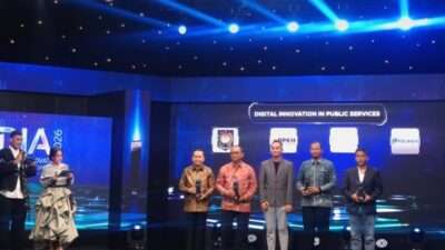 BPS menyabet penghargaan dalam kategori Digital Innovation In Public Services, Digital Innovation Awards 2026.