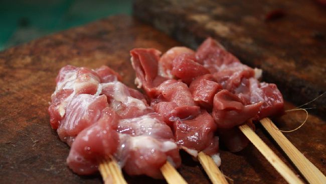 Daging kurban tidak merekomendasikan diolah menjadi sate.