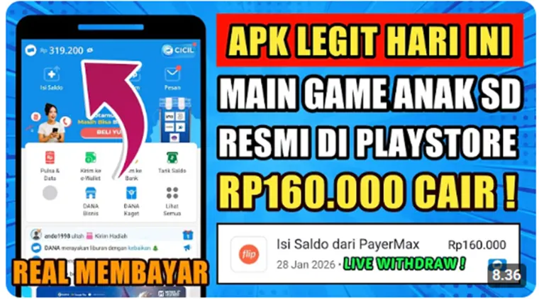 Nut Go Game Penghasil Uang, Begini Cara Mengumpulkan Saldo dan Mencairkannya.