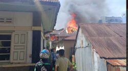 Kebakaran di Bukittinggi.