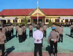 Kapolres Pulang Pisau Tekankan Disiplin dan Profesionalisme, Ini Pesan Penting Saat Jam Pimpinan