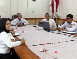 Tingkatkan Sinergi dan Pelayanan, Kantah Labuhanbatu Ikuti Zoom Meeting ATR/BPN